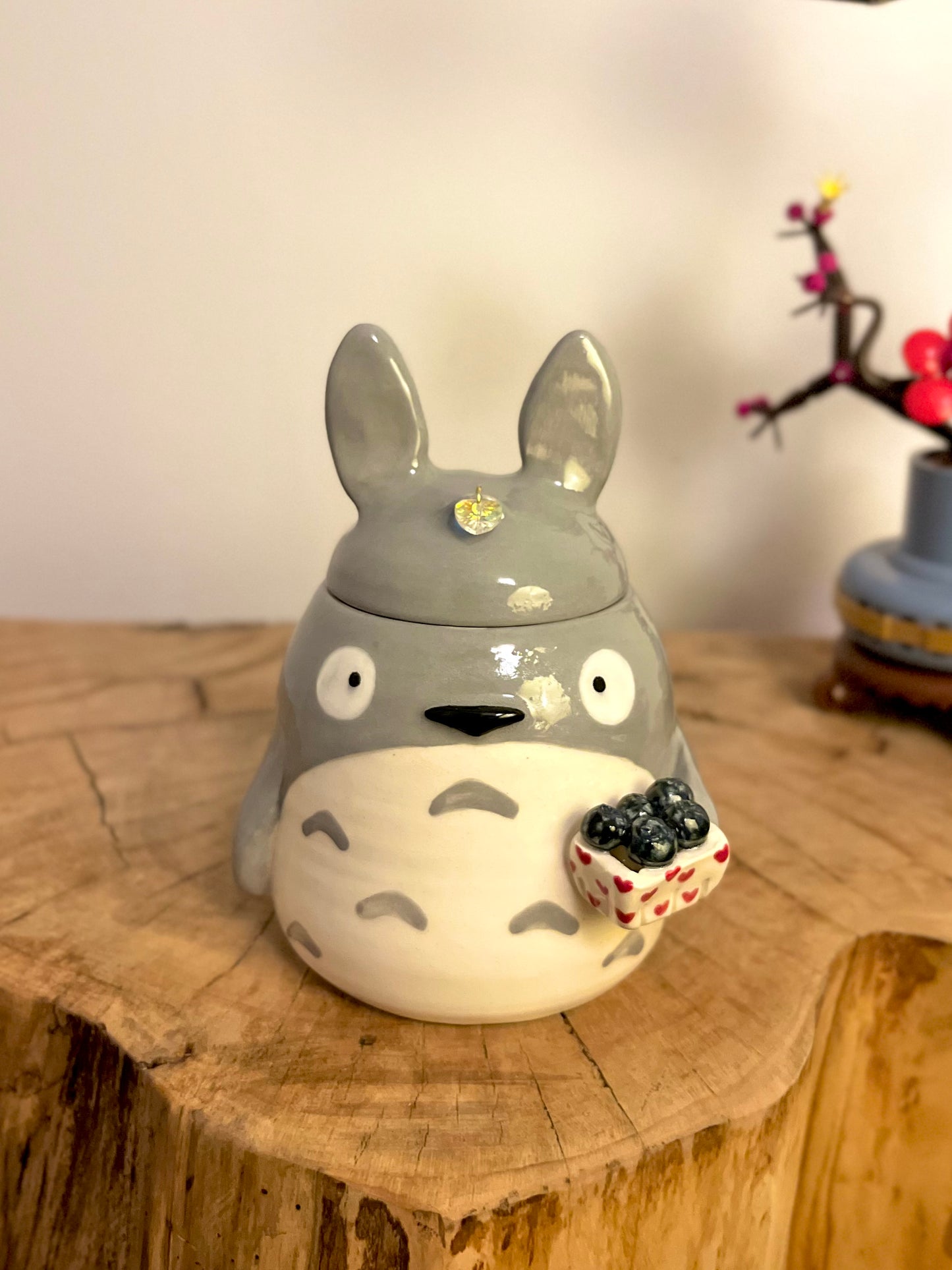 Mini Fruit Totoro Jar