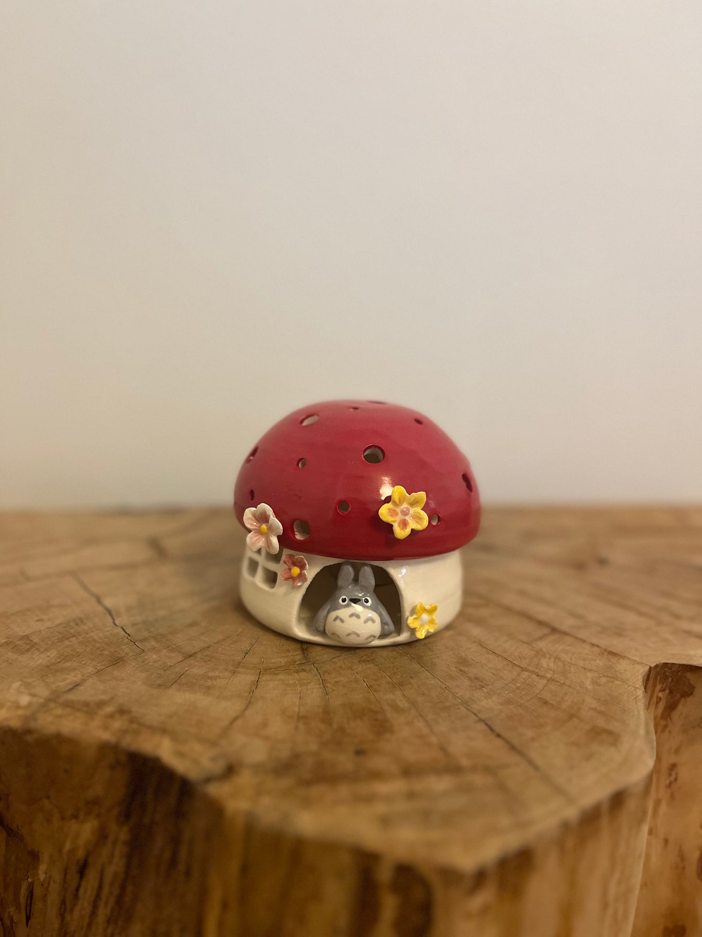 Totoro Inspired Tealight Holder