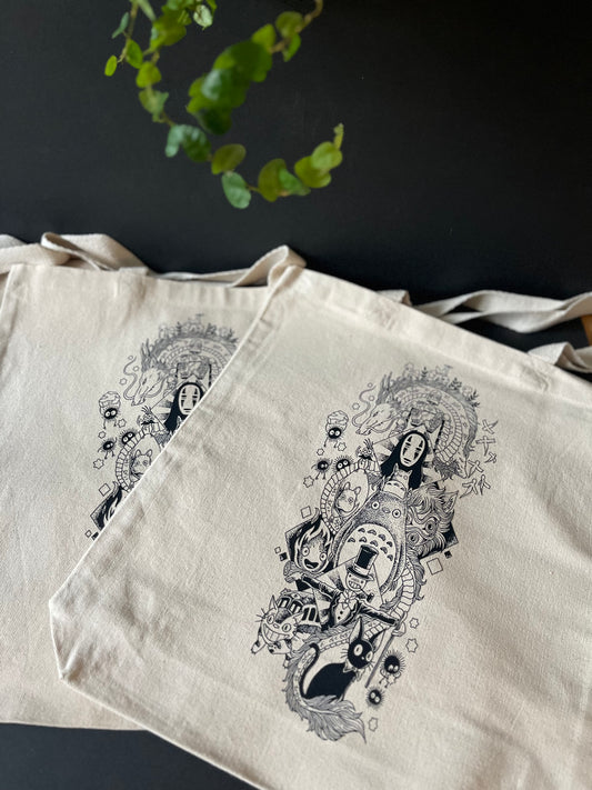 Studio Ghibli Inspired Tote