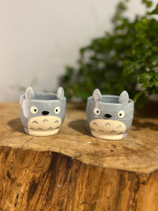 Totoro Inspired Sake Cups